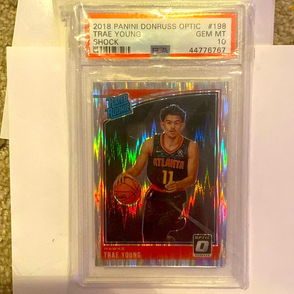 Trae Young Optic Choice SP Mojo BGS8 2023-2024 Panini Donruss